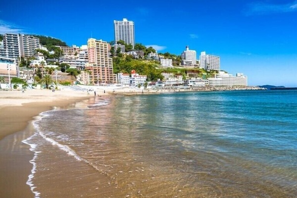 Beach nearby, white sand