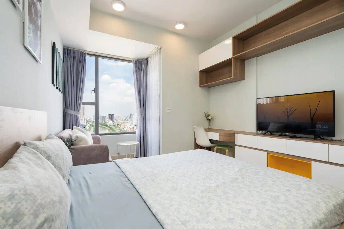 Economy Studio Suite | Hypo-allergenic bedding, individually decorated, individually furnished