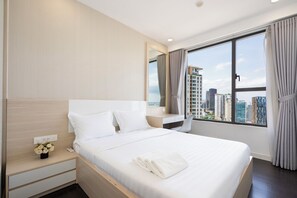 Familienapartment, Flussblick | Allergikerbettwaren, individuell dekoriert, individuell eingerichtet