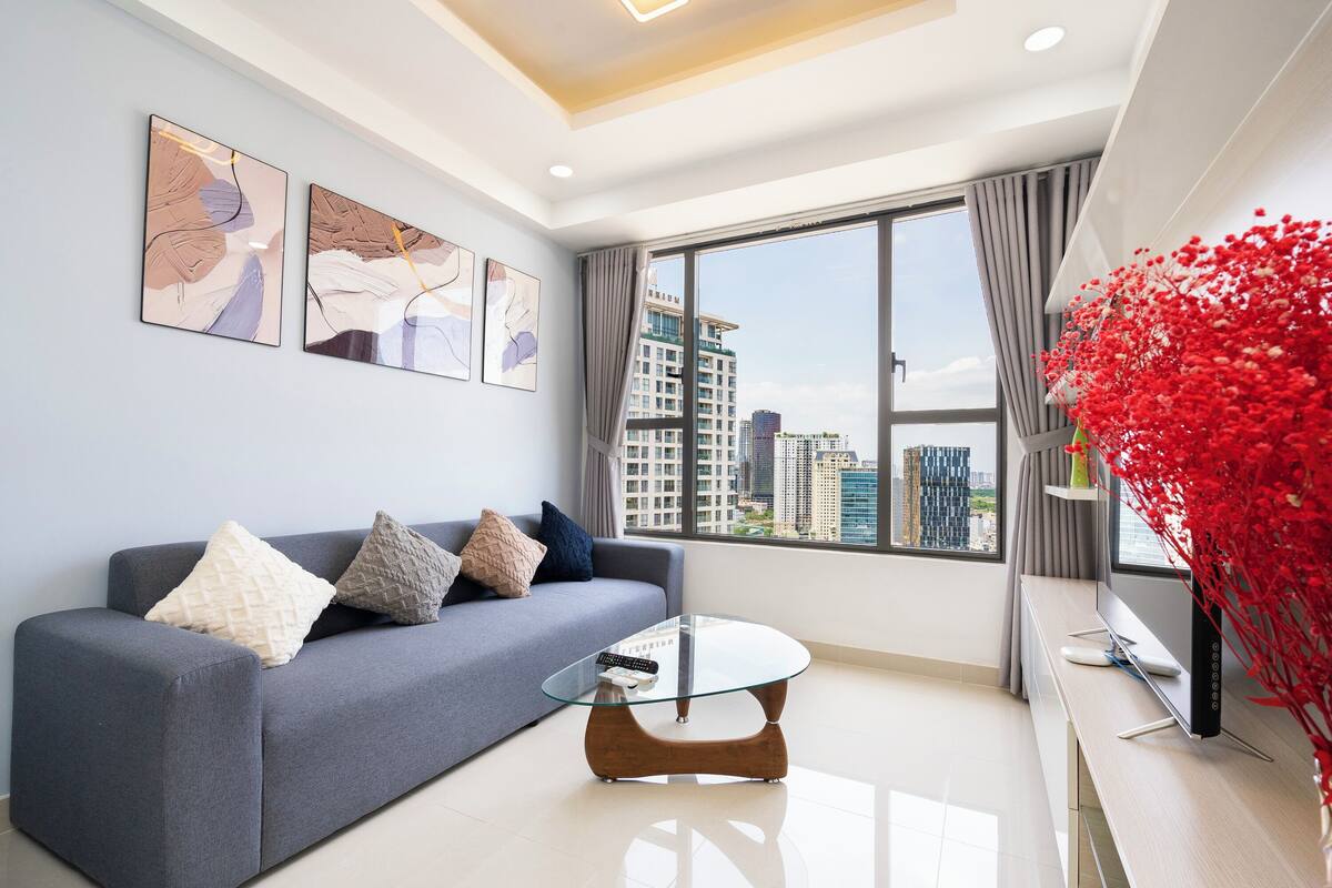 Family Apartment, River View | Living area | Flat-screen TV, Netflix, streaming services