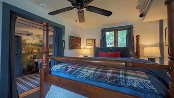 1 sovrum, skrivbord, strykjärn/strykbräda och gratis wi-fi