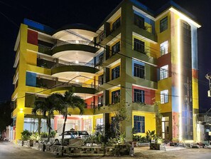 Fassade der Unterkunft