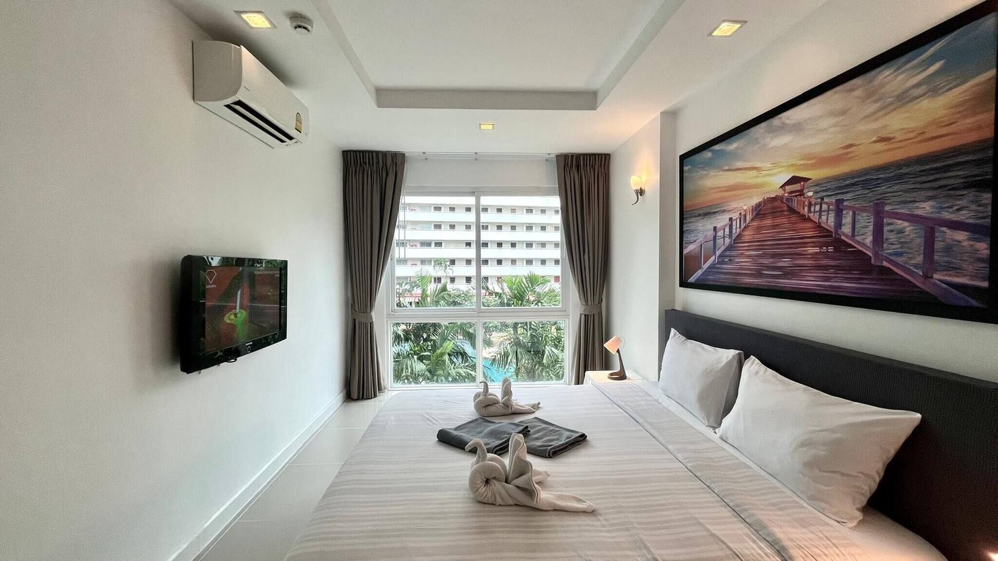 1 soverom, strykejern/-brett, internettilgang og sengetøy