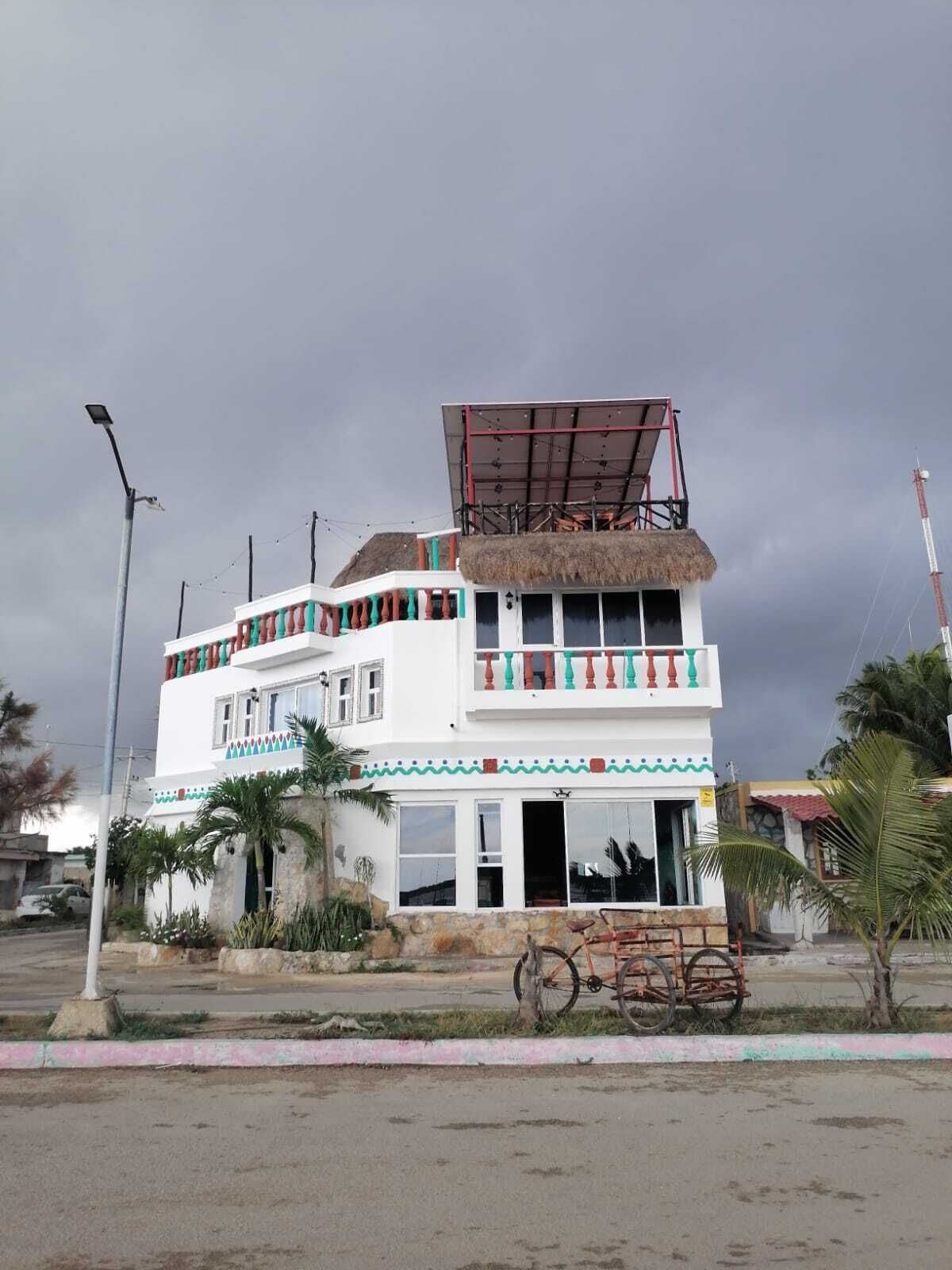 Fachada de la propiedad