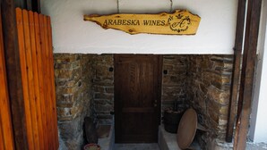 Entrada de la propiedad