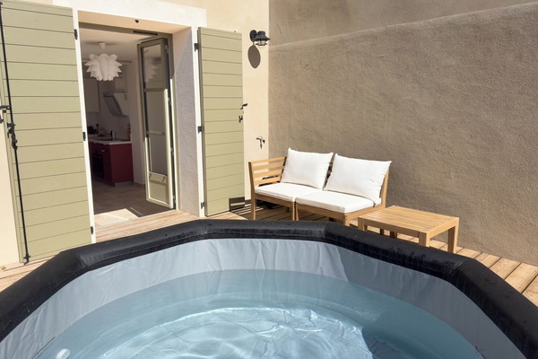 Luxury-Maisonette, Balkon | Eigener Whirlpool