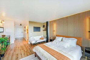 1 makuuhuone, silitysrauta/-lauta, Wi-Fi, vuodevaatteet