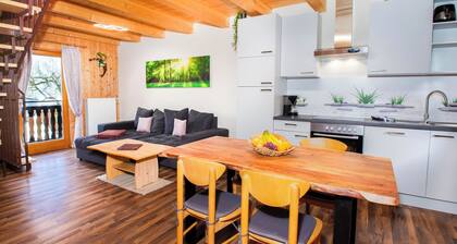 Ferienwohnung 90m² für 6 Personen im Bayerwald mit Traumhaftem Ausblick