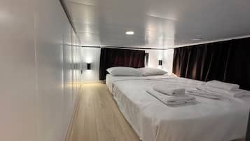 Chambres insonorisées, draps fournis