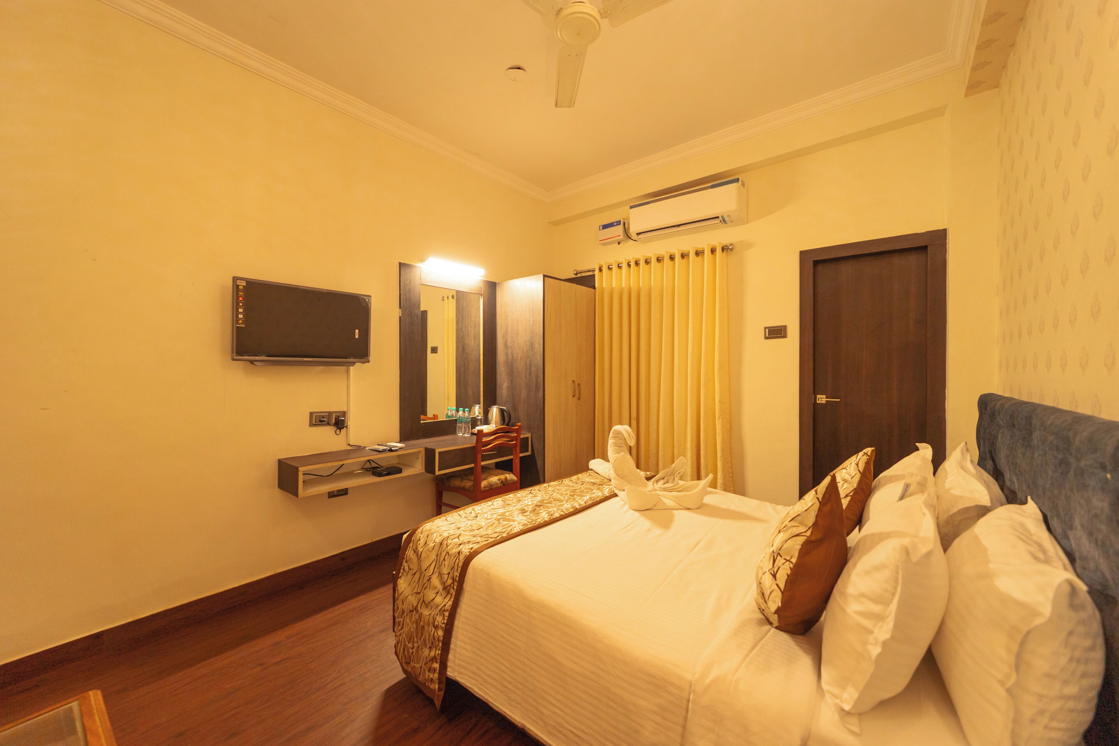 1 soverom, strykejern/-brett, wi-fi og sengetøy