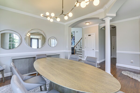 House (5 Bedrooms) | Interior - Spacious High Point Family Home w/ Yard & Grill (High Point)