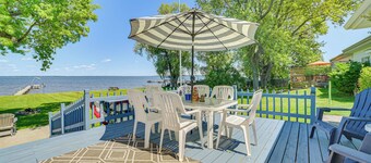 Private Dock & Fire Pit: Houghton Lake Home!