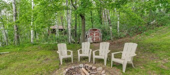 Sullivan Lake Retreat w/ Private Dock + Fire Pit!