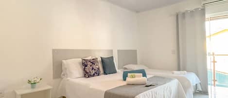 Sábanas de algodón egipcio, ropa de cama de alta calidad y minibar