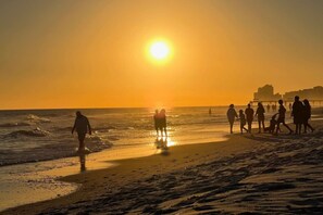 بالقرب من الشاطئ