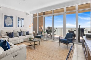 TV, DVD player, stereo