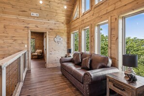 Ferienhütte, 5 Schlafzimmer | Wohnbereich | Smart-TV