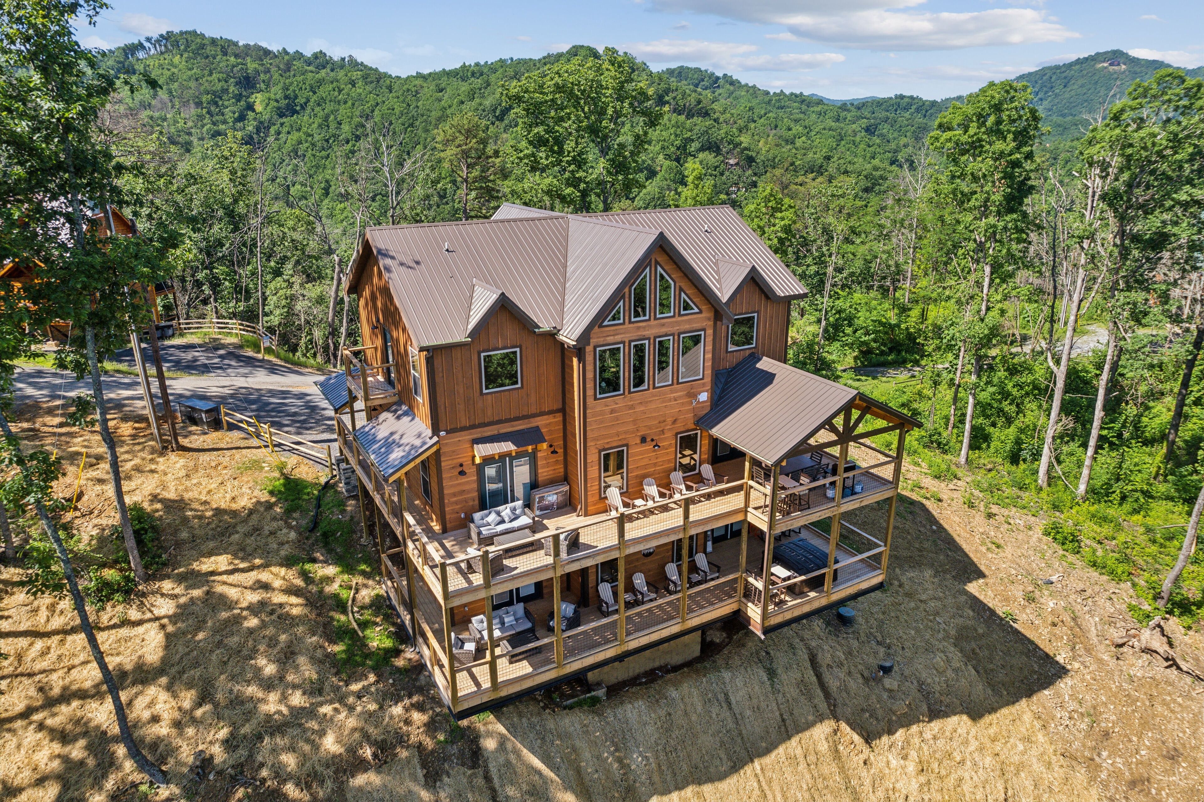 Chalet rustique, 5 chambres | Extérieur