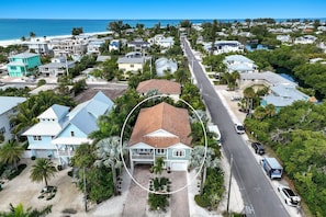 House, 3 Bedrooms | Aerial view - Villa Livella 3 Bedroom Home by RedAwning (Anna Maria)