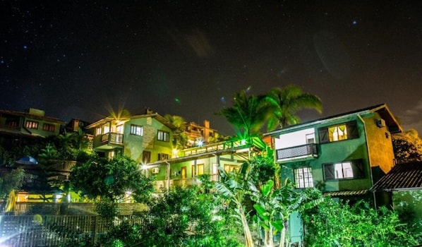 Front of property – evening/night