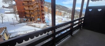 Ski in, ski out apartment.