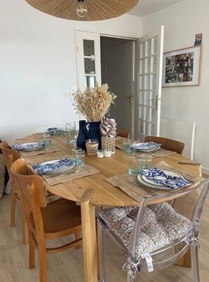 Dining - Beautiful apartment, panoramic view, refurbished (Neufchâtel-Hardelot)