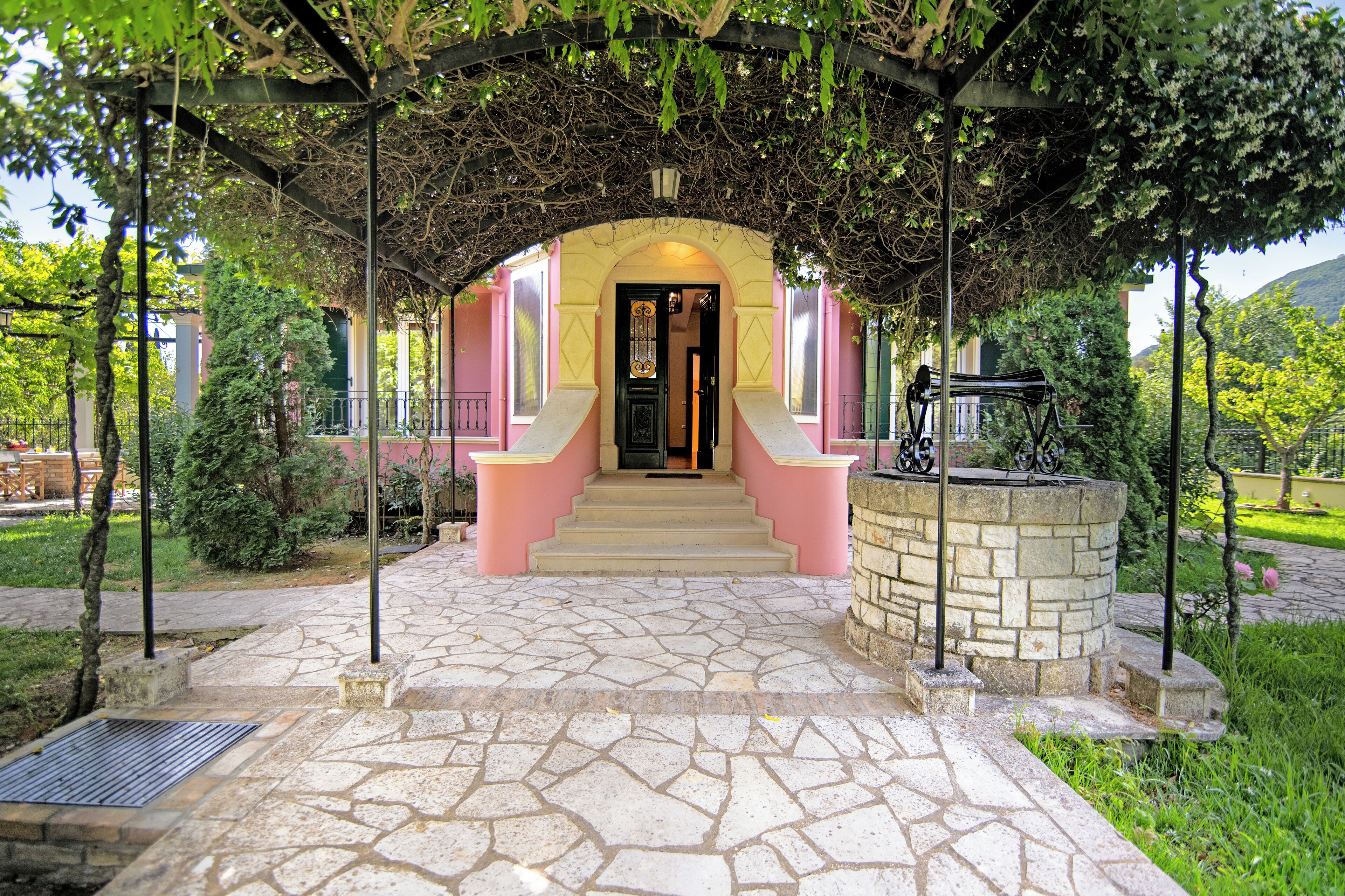 Façade de l’hébergement