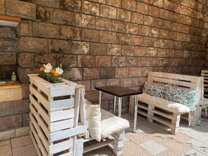 Gemeinsamer Economy-Schlafsaal, Terrasse | Terrasse/Patio