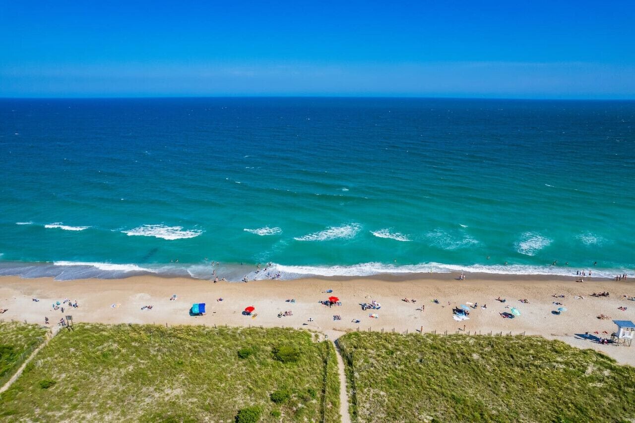 Beach nearby