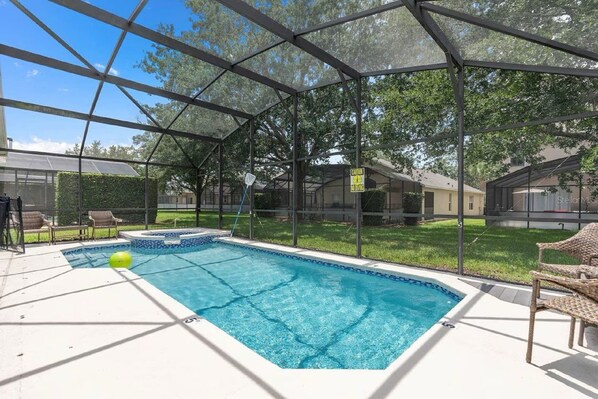 Outdoor pool - Private Pool Close to Disney Lg Hm Slps 8 (Kissimmee)