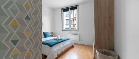 1 bedroom, iron/ironing board, travel cot, free WiFi