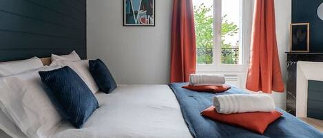 1 bedroom, iron/ironing board, travel crib, free WiFi