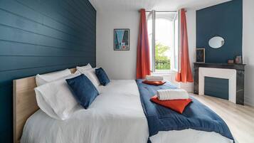 1 bedroom, iron/ironing board, travel crib, free WiFi