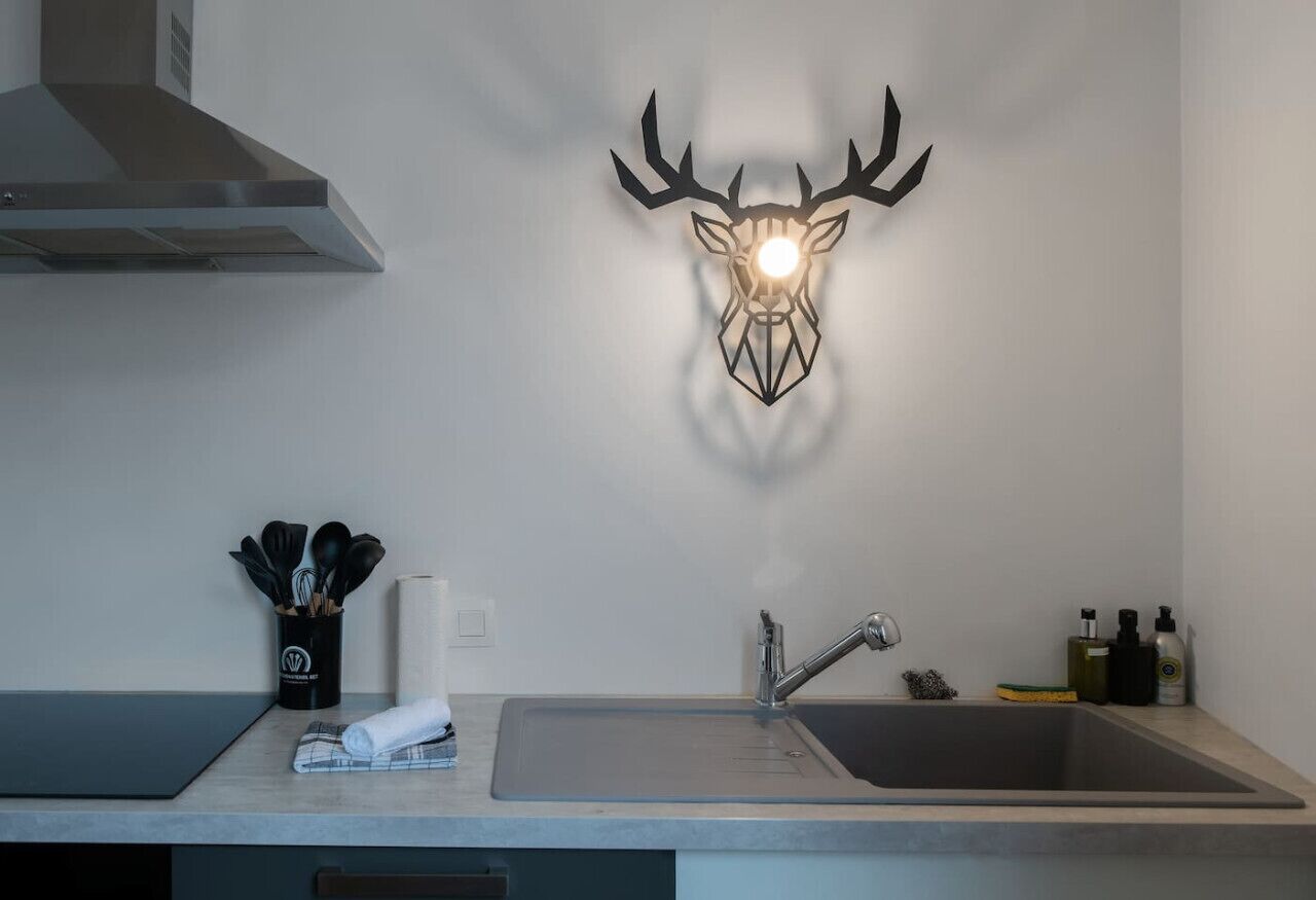 Refrigerador, microondas, horno y lavavajillas 