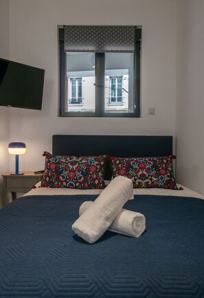 1 soveværelse, strygejern/strygebræt, gratis Wi-Fi, sengetøj