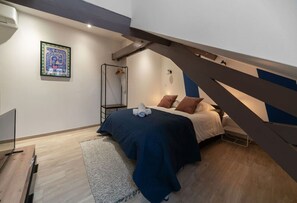 1 soverom, strykejern/-brett, wi-fi (inkludert) og sengetøy