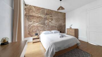 1 Schlafzimmer, Bügeleisen/Bügelbrett, Reisekinderbett, kostenloses WLAN