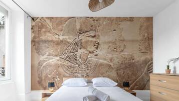 1 bedroom, iron/ironing board, travel crib, free WiFi