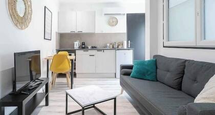 Duplex climatisé en centre ville proche gare