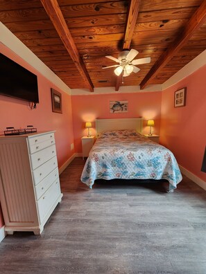 3 bedrooms, iron/ironing board, free WiFi, bed sheets - Mine, Mine, Mine - an oceanfront 3-bedroom/2-bathroom house on Oak Island, NC. (Oak Island)