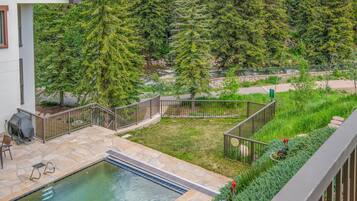 Una piscina climatizada