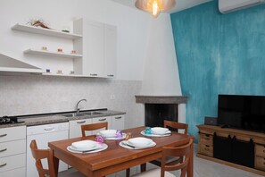 Apartment, Balkon | Eigene Küche | Wasserkocher, Hochstuhl