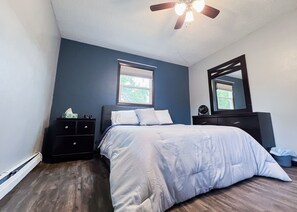 2 habitaciones, wifi gratis y ropa de cama 