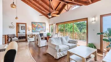 TV, foosball, table tennis, stereo