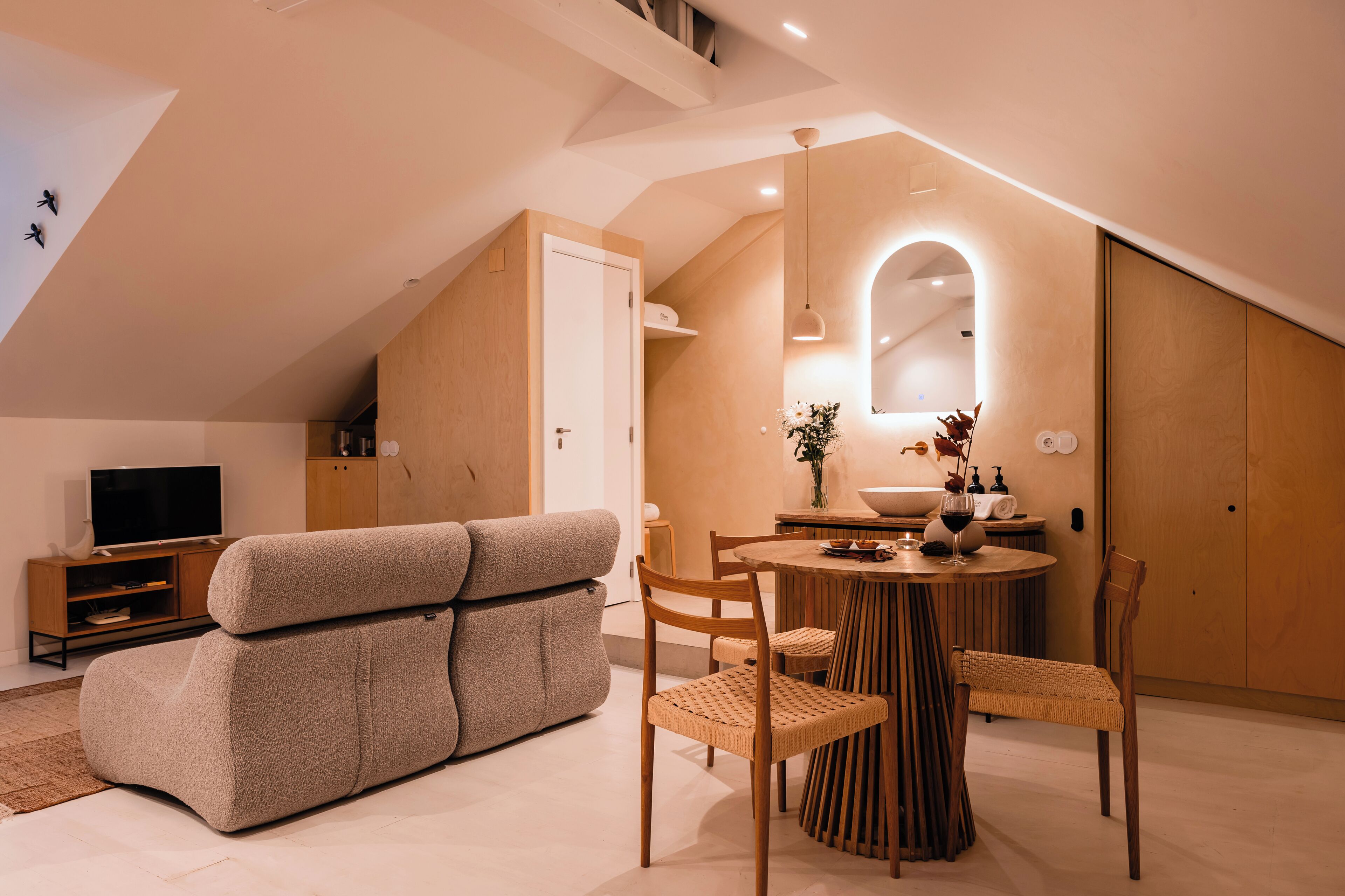 Área de sala de estar