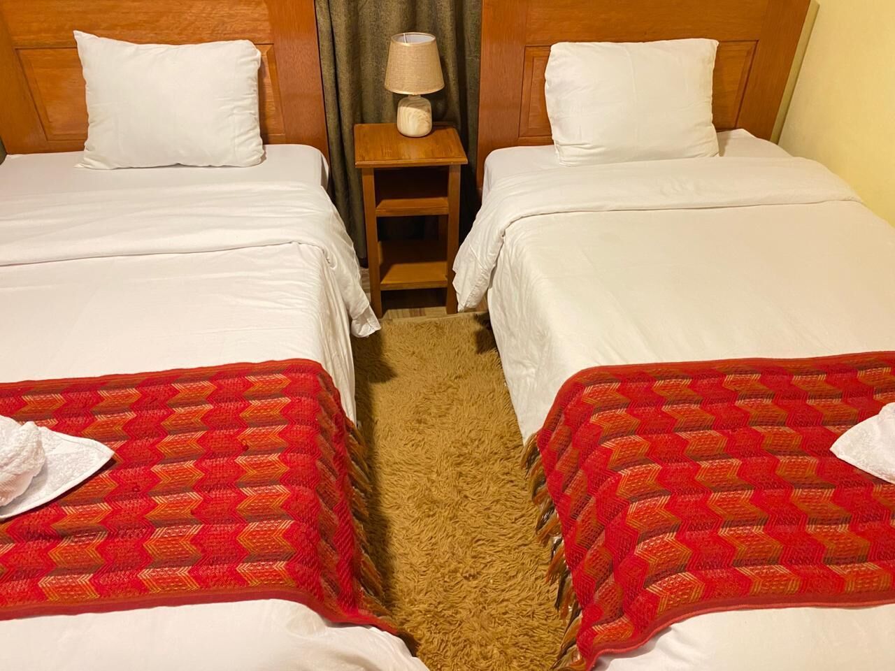 Family Double Room, 1 Bedroom, Non Smoking, Private Bathroom | Hypo-allergenic bedding, down comforters, blackout drapes, free WiFi
