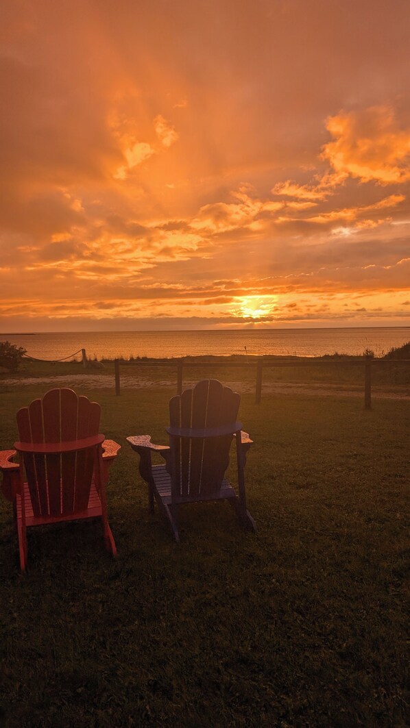 Vue depuis l’hébergement