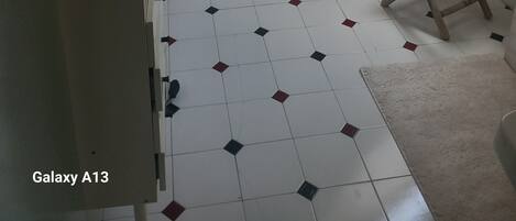 Towels, soap, toilet paper