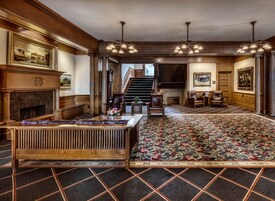 Sala de estar en el lobby