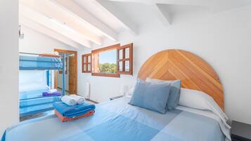 8 slaapkamers, beddengoed